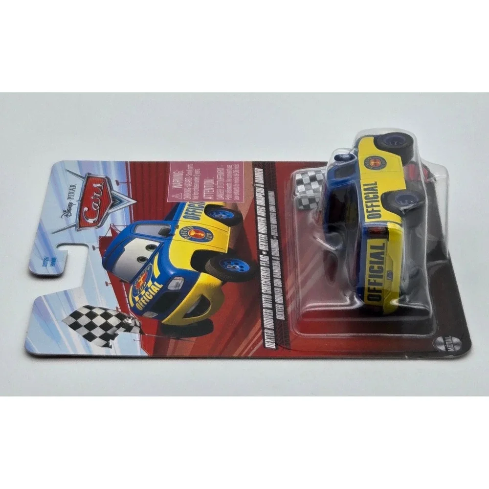 Disney Pixar Cars Dexter Hoover Diecast Kids‎ 1:55 Blue Yellow Official Pickup